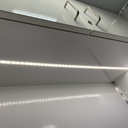 LED light strip super bright white under upper cabinets