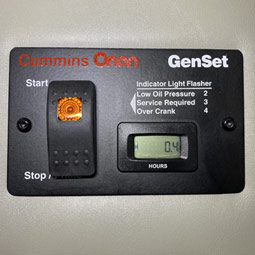 Remote starter switch for generator