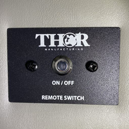 Remote power switch for power inverter