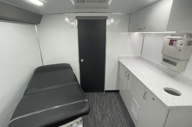 Mobile Women’s Health Clinic Bus Interior Picture