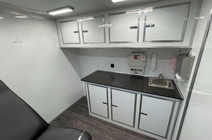 Mobile Women’s Health Clinic Bus Interior Picture