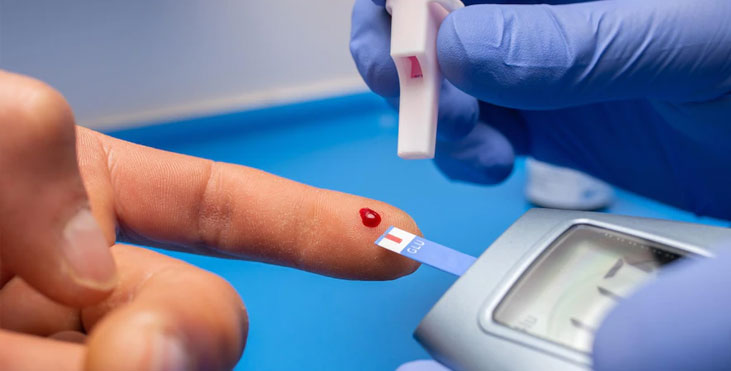 Health Outreach Grant Funding Taking Blood Sample